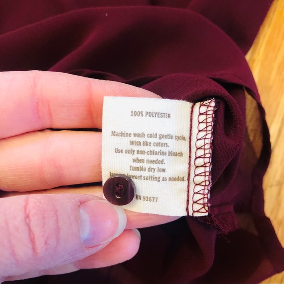 Sheer button down top - Picture 8 of 8